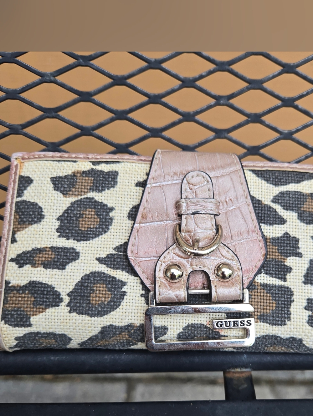 Y2K Vintage Guess Canvas Wallet